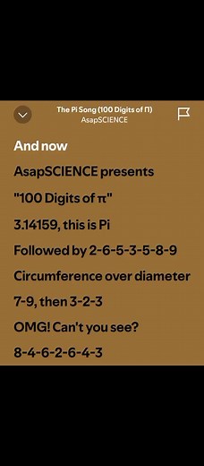The Pi Song Featuring 100 Digits of π