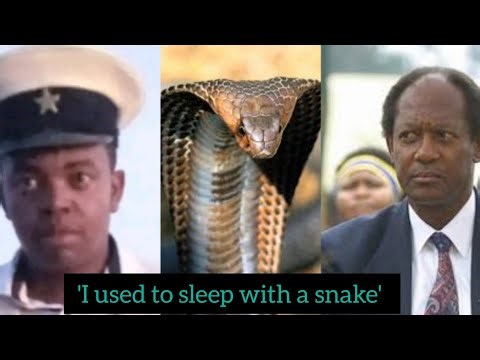 ZCC leader TShego Lekganyane reveals he used to sleep with a snake at the church!