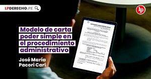 Modelo de carta poder simple en el procedimiento administrativo | LP