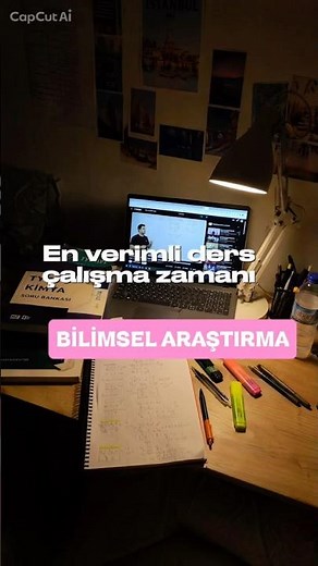 EN VERİMLİ DERS ÇALIŞMA SAATLERİ #ders #motivasyon #yks