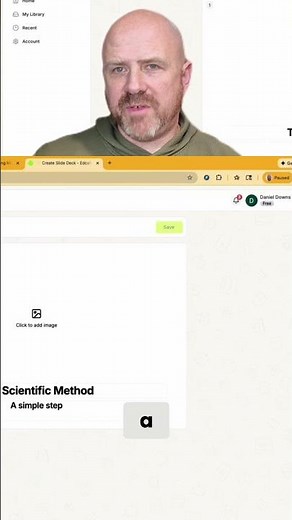 Create a 5-Slide PowerPoint for Scientific Method FAST! #shorts
