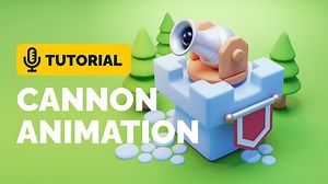 Blender Cannon Fire Animation Tutorial | BlenderNation Bazaar