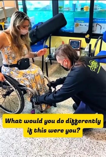 What would you do differently if this were you? #paralyzed #wheelchair #disability