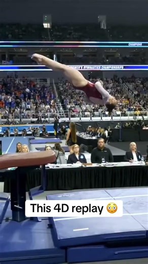 Oklahoma's Lily Pederson's vault was spectacular ✨