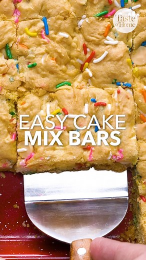 AND you can easily swap out whatever cake mix you like! Get the full recipe here: https://trib.al/FLRtjSr | Taste of Home