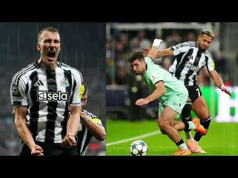 Newcastle 2-0 Athletic Club | HIGHLIGHTS | Magpies Dominate UCL Clash! ⚫️⚪️