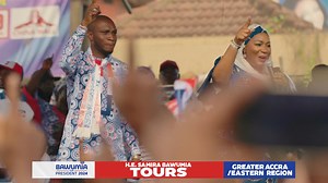 Thank you, Eastern and Greater Accra Regions, for assuring me of your unwavering support for Dr. Mahamudu Bawumia and his vision for Ghana. #VoteNumber1 #Bawumia2024 | Samira Bawumia
