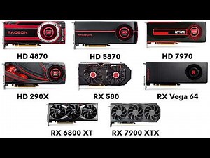 Every AMD Graphics Card Explained in 8 Minutes