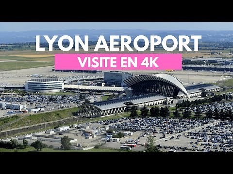 Visite immersive en 4K de l’aéroport Lyon Saint-Exupéry ✈️ | Walkthrough sans commentaire