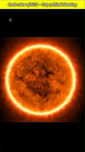 Real Color Of Sun #shorts