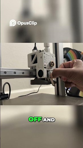 3D Printer Hotend Clogging - Remove Filament & Stop Clicking! #3dprint #3dprinted #3dprinting