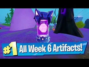 Week 6 Alien Artifact Locations - Fortnite (Chapter 2 Season 7)