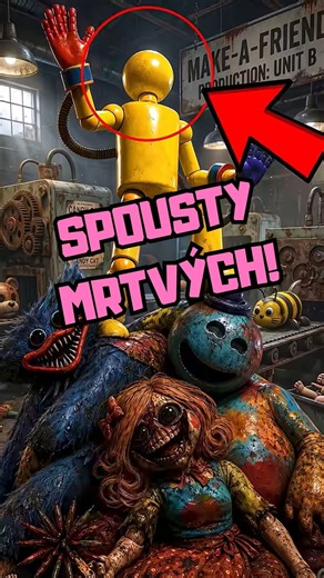 Kolik HRAČEK zničil hráč v Poppy Playtime?! 🧸💀 #shorts