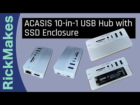 ACASIS 10-in-1 USB Hub with SSD Enclosure