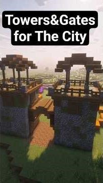 Building my Small Town First Build !!! #minecraft #minecraftbuilding #minecrafttutorial #gaming