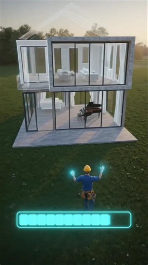 I BUILT A SECRET HOUSE INSIDE A LOADING SCREEN 😳