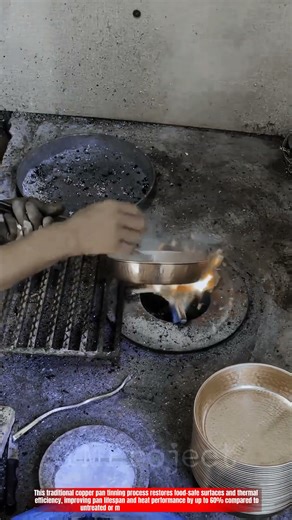 Innovative Copper Pan Tinning Process Technology : Best Heat Resistant Surface Restoration