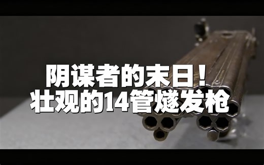 [中配]阴谋者的末日！壮观的14管燧发枪 - Forgotten Weapons