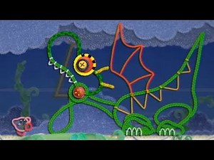 Kirby's Epic Yarn - 100% Walkthrough Part 2 - World 2: Grass Land