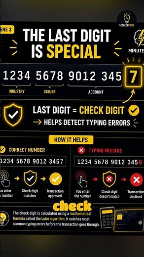 Those 16 Digits on Your Card Aren't Random 🤯💳