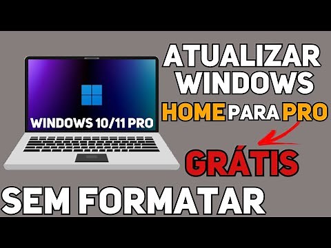 Como Atualizar WINDOWS HOME 10 ou 11 para Versão PRO Grátis e sem Formatar - Direto na MICROSOFT