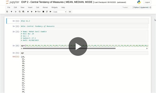 #statistics #python #numpy #datascience #github #learning | Mahak Kamble