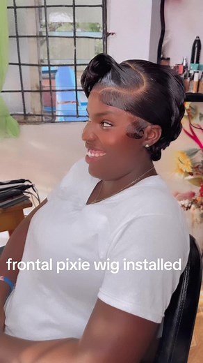 Khadesha McKenzie: Frontal Pixie Wig Install Tutorial
