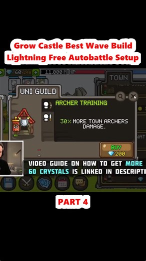 Grow Castle Best Wave Build Lightning Free Autobattle Setup (4)