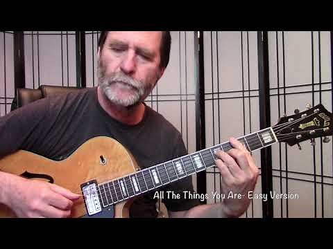Tim Lerch - All The Things You Are - Easy Solo Guitar - Lesson and PDF available