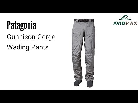 Patagonia Gunnison Gorge Wading Pants Demonstration and Review | AvidMax