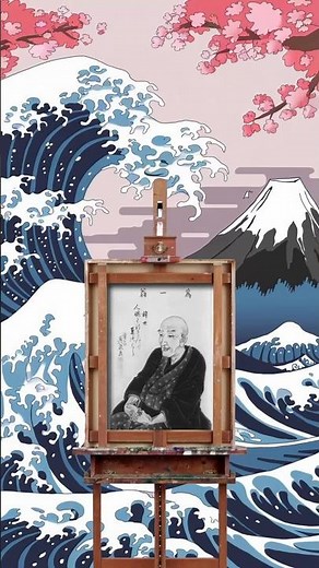 Hokusai and the Great Wave #history #art