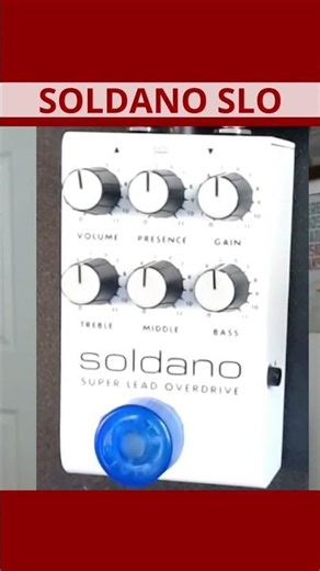 Soldano SLO Super Lead Overdrive (HH Strat) — Pedal Demo