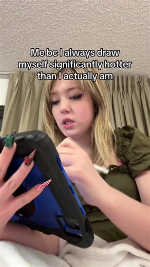 Always self-glazing in my art #fyp #artist #animation | art