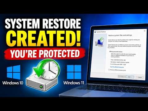How to Create a System Restore Point in Windows? (Don't Skip This!)