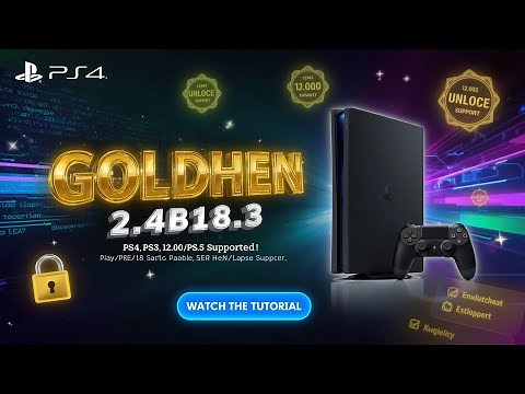 New GoldHEN 2.4b18.3 Released: PS4 & PS5 Jailbreak Update (12.02, 12.00, 9.60) | Full Guide!