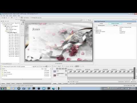 How to Create SCENE SELECTION MENUS in Sony DVD Architect Pro
