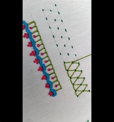 border design Embroidery tutorial