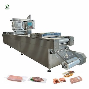 [Hot Item] Automatic Triangle Cheese Sandwich Thermoforming Vacuum Packaging Machine