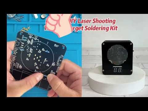 Laser Shooting Target Game Kit