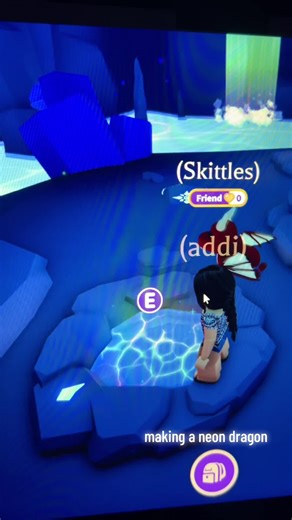 Cómo hacer un dragón neón en Adopt Me