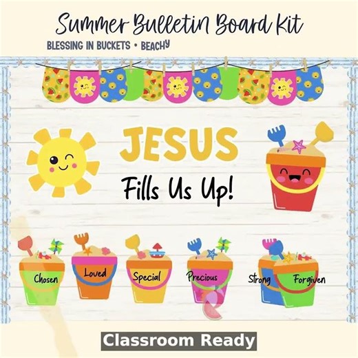 Camping-Themed Bulletin Board Kit for Summer Camp Decor