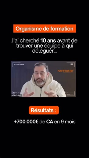 🎯 Organisme de Formation Comment un organisme de formation est passé de 800.000€ à 1.500.000€ de CA en 9 mois grâce à notre méthode ? ⭢ Sans augmenter le budget publicitaire ⭢ Sans embaucher de commerciaux ⭢ AVEC l’intelligence artificielle 👋 Je m’appelle Maxime, Et au cours des 6 dernières années, j’ai accompagné des dizaines d’entreprises dans leur croissance. Notamment ce client a doubler son chiffre d’affaires en seulement 9 mois. 📍 J’ai préparé une vidéo dans laquelle tu vas découvrir : 
