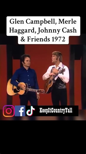 Glen Campbell, Merle Haggard, Johnny Cash & Friends - 1972