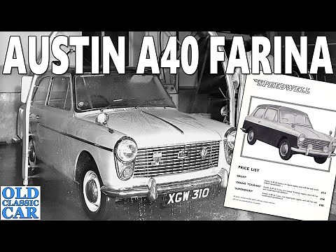 The AUSTIN A40 FARINA Mk1 & Mk2