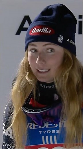 Mikaela Shiffrin Gets Silly on the Podium in Courchevel #stifelusskiteam
