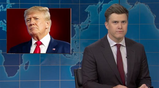 Colin Jost On ‘SNL’s Weekend Update Jokes Trump’s Affinity For Tariffs Is “Like Listening To Bubba Gump Talk About Shrimp”