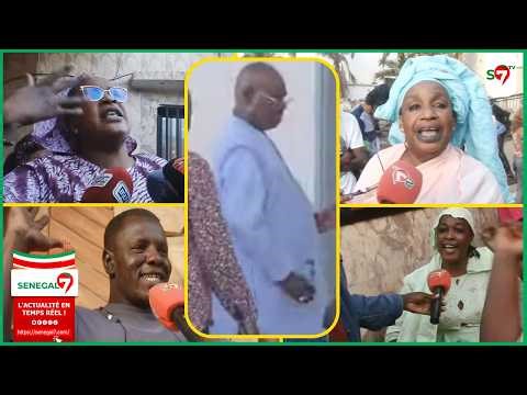A lively atmosphere at FARBA NGOM's home, where he was welcomed by his family and supporters afte...