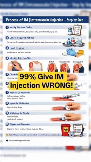 Before Giving IM Injection, Watch This!