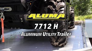 The Aluma 7712H utility trailer https://www.alumaklm.com/utility/single-heavy-axle/7710h-7712h-utility-trailer-models | Aluma Trailers