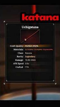 the best mid game Katana recipe in the forge #roblox #theforge #theforgeroblox #theforgekatana